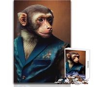 1000 Piece Puzzle For Teenagers Ape Unique Challenge Game But Fun And Humorous Art Work Gift Size 38x26cm