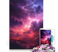 1000 Piece Puzzle For Teenagers Apocalypse Storm, DIY Toys, Wall Decoration, with Fully Interlocking Randomly Shaped Pieces 50x75cm