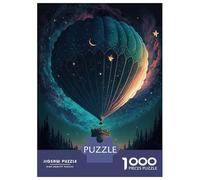 1000 Piece Puzzle For Teenagers Balloon Space Landscape Puzzles for Adults Toy Wall Decor Staycation Kill Time for Is Ideal As A Gift 52x38cm/1000pcs