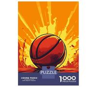 1000 Piece Puzzle For Teenagers Basketball Ball Puzzle for Adults Relaxing Games Pattern Assembly Birthday And Unique Gifts 70x50cm/1000pcs