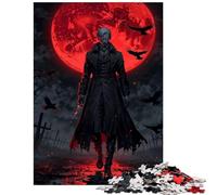 1000 Piece Puzzle For Teenagers Blood Moon Vampire Lord Help The Brain Exercise Wall Decoration Anti-Stress Toys for And from 14 Years And over (50x75cm)
