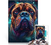 1000 Piece Puzzle For teenagers Boxer Dog Enchantment Educational Game Challenge Toy Fun at Home Activities, Birthday Present,Travel Gifts, 50x70cm