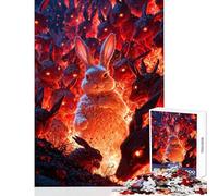 1000 Piece Puzzle For Teenagers Bunny Apocalypse Impossible Game Difficult Challenge Home Decoration Toys Challenging To Complete (38x52cm)