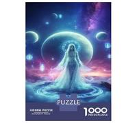 1000 Piece Puzzle For Teenagers Celestial Goddess Art Print Puzzle for Adults Relaxing Games But Fun And Humorous for Is Ideal As A Gift 70x50cm/1000pcs