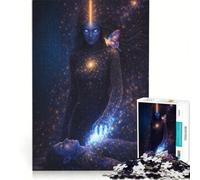 1000-piece Puzzle for Teenagers Cosmic Healer with An Open Heart, Fun Games, Train Your Brain And Hands, Improving Love between Couples 38x52cm