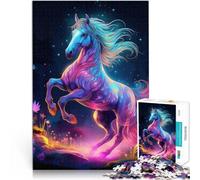 1000 Piece Puzzle For teenagers Cosmic Horse Stressabbau Staycation Zeit totschlagen Wichtelgeschenke38x52cm