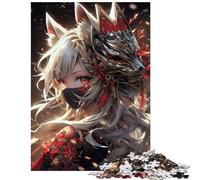 1000 Piece Puzzle For Teenagers Cute Ninja Assassin Siren Help The Brain Exercise Wall Decoration Anti-Stress Toys for And from 14 Years And over (38x52cm)