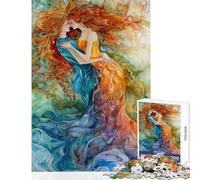 1000 Piece Puzzle For Teenagers Dance of Aquarius Fun Games Analysis And Logic Home Decoration Toys Unique Birthday And Gifts (38X26CM)
