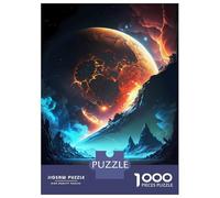 1000 Piece Puzzle For Teenagers Dark Matter Planetary Jigsaws for Adults Hands-on Game Home Decoration Unique Gifts for Birthday And Christmas 52x38cm/1000pcs