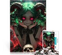 1000 Piece Puzzle For teenagers Demonic Evil Anime Girl Staycation: Zeit totschlagen Tolle Geschenke und Spielzeuge75x50cm