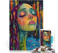 1000-piece puzzle for teenagers Dreamscape Tears Made of cardboard for age 14+ Educational toy for learning gifts for friends and family。size：26x38cm/10.24x14.96inch