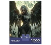 1000-piece Puzzle for Teenagers Enchanting Succubus Jigsaws for Adults Hands-on Game Precision Cutting Great Gift for Gaming 38x26cm/1000pcs