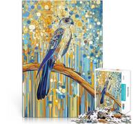 1000-piece puzzle for teenagers Falcon under Glittery Sky Made of cardboard for 14+ Anti-Stress Toys Great gifts and toys。size：26x38cm/10.24x14.96inch