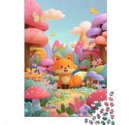 1000-piece Puzzle for Teenagers Fantasy Forest Adventure Puzzles for Adults Fun Games Perfect Decoration Birthday Present, Gifts, 70x50cm/1000pcs
