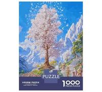 1000 Piece Puzzle For Teenagers Fantasy Tree with Monks And Mountains Puzzles for Adults Toy Wall Decor Staycation Kill Time for Is Ideal As A Gift 38x26cm/1000pcs