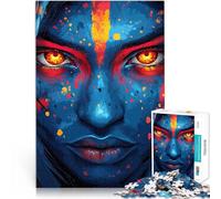 1000 Piece Puzzle For teenagers Fiery Gaze Help the brain exercise addictive toys to cultivate patience Suitable for couples 26x38cm