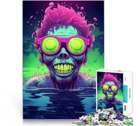 1000 Piece Puzzle For teenagers Flashy Monster Interessante Stressreduzierung Angebot als Geschenk für die ganze Familie52x38cm