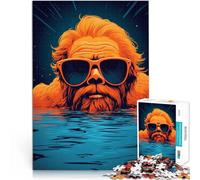 1000-piece puzzle for teenagers Flashy Monster Made of cardboard,for age 14+ Train your brain and your hands Best Gift for Adults and teenagers。size:38x52cm/14.96x20.47inch