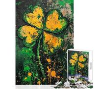1000 Piece Puzzle For Teenagers Four Leaf Clover Educational Games But Fun And Humorous Toy Wall Decor Unique Birthday And Gifts (38x52cm)