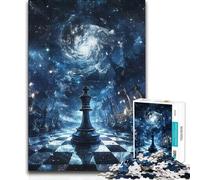 1000-piece Puzzle for Teenagers Galaxy Universe Chess Wall Decoration Relax Games Suitable for Ages 14 And Up 38x52cm