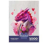 1000 Piece Puzzle For Teenagers Gangster Style Dragon Jigsaws for Adults Hands-on Game Home Decoration Unique Gifts for Birthday And Christmas 52x38cm/1000pcs