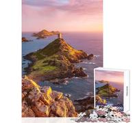 1000 Piece Puzzle For Teenagers Genoese Tower Archipelago Practical Game Family Activities Home Decoration Toys Challenging To Complete (38x26cm)