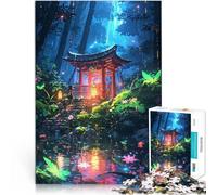 1000 Piece Puzzle For teenagers Glowing Shrine Stressabbau Schwierige Herausforderung Einzigartige Wohndekoration und Geschenke75x50cm