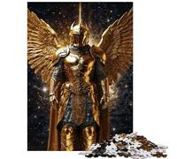 1000 Piece Puzzle For Teenagers Golden Angel Warrior Help The Brain Exercise Wall Decoration Anti-Stress Toys for And from 14 Years And over (50x75cm)