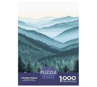 1000-piece Puzzle for Teenagers Great Smoky Mountains National Park Puzzles for Adults Relax Games Precision Cutting Gifts for Friends And Family 38x26cm/1000pcs