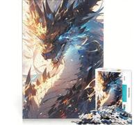 1000 Piece Puzzle For Teenagers Greatest Dragon Anime, Educational Toy, Fun Activities at Home, Challenging Game Gifts 50X75CM