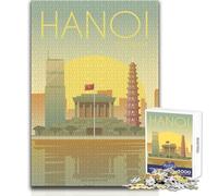 1000-piece Puzzle for Teenagers Hanoi Unique Challenge Game But Fun And Humorous Gift Birthday Size 38x52cm