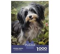 1000-piece Puzzle for Teenagers Havanese Dog Puzzles for Adults Relax Games Staycation Kill Time Challenging To Complete 38x26cm/1000pcs