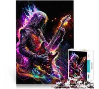 1000-piece puzzle for teenagers Heavy Metal Made of cardboard for age 14+ For family fun Birthday gift, gifts, wall art。size：38x52cm/14.96x20.47inch