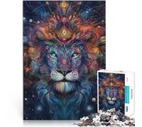 1000 Piece Puzzle For teenagers holy lion Anspruchsvolles Spiel und Familienspaß Geburtstagsgeschenk, Geschenke75x50cm