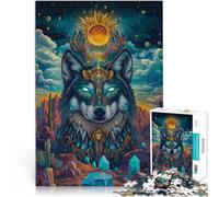 1000 Piece Puzzle For teenagers Holy Wolf King Family Fun 26x38cm is ideal as a gift for the whole family Suitable for and 14