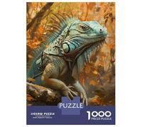 1000 Piece Puzzle For Teenagers Iguana Lizard for Sale Online Jigsaw Puzzle Anti-Stress Toys Presents for Women for Is Ideal As A Gift 38x26cm/1000pcs