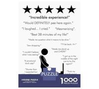 1000-piece Puzzle for Teenagers INCREDIBLE PEE WHITE Puzzles for Adults Relax Games Staycation Kill Time Challenging To Complete 70x50cm/1000pcs