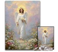 1000-piece Puzzle for Teenagers Jesus in The Garden Cardboard Jigsaw Puzzles for Teenagers, Couples, And Friends for Birthdays, Christmas 26X38CM
