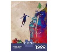 1000 Piece Puzzle For Teenagers Jumping to The Water Puzzle for Adults Toy Wall Decor Presents for Women Parent-child Interaction 70x50cm/1000pcs