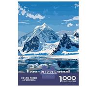 1000-piece Puzzle for Teenagers Lemaire Channel Antarctica National Park Puzzle for Adults Hands-on Game Stress Reliever Gifts for Friends And Family 70x50cm/1000pcs