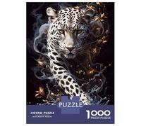 1000 Piece Puzzle For Teenagers Leopard Whispers Puzzle for Adults Toy Wall Decor Presents for Women Parent-child Interaction 70x50cm/1000pcs
