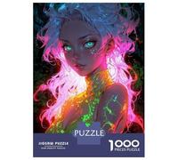 1000-piece Puzzle for Teenagers Luminescent Guardian Puzzles for Adults Relax Games Staycation Kill Time Challenging To Complete 52x38cm/1000pcs