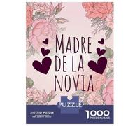 1000-piece Puzzle for Teenagers Madre De La Novia Spanish Jigsaws for Adults Hands-on Game Precision Cutting Great Gift for Gaming 38x26cm/1000pcs