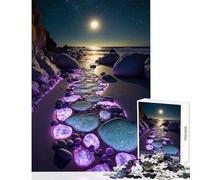 1000 Piece Puzzle For Teenagers Magic Stone Road Jigsaws for Adults Puzzle Birthday Present Every Piece Is Unique - Unique Birthday And Xmas Gifts (50x75cm)