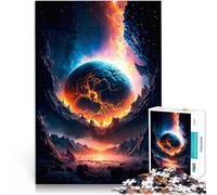 1000-piece puzzle for teenagers Magma Planet Made of cardboard,for ages 14 and over Relax Games Gifts Ideas。size:26x38cm/10.24x14.96inch