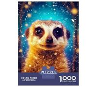 1000 Piece Puzzle For Teenagers Meerkat Bottle Jigsaws for Adults Hands-on Game Home Decoration Unique Gifts for Birthday And Christmas 70x50cm/1000pcs