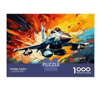 1000 Piece Puzzle For Teenagers Military Jet Fighter Aircraft-1 Jigsaws for Adults Family Game Difficult Challenge for Is Ideal As A Gift 52x38cm/1000pcs