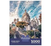 1000-piece Puzzle for Teenagers Montmartre Vibes Puzzles for Adults Relax Games Staycation Kill Time Challenging To Complete 70x50cm/1000pcs