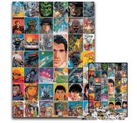 1000-piece Puzzle for Teenagers Movie Poster Collage Cardboard Jigsaw Puzzles Decompressing Intellectual Educational Toy Good Gift for Adults Teenagers 26X38CM