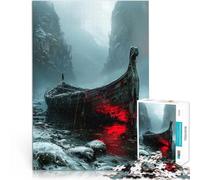 1000-piece puzzle for teenagers Mysterious Red Made of wood for 14+ Puzzle game Offered as gifts for the whole family。size：50x75cm/19.68x29.52inch